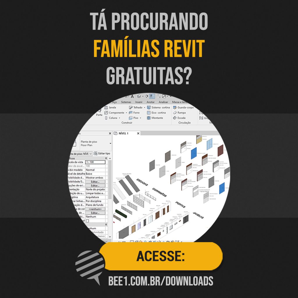 Pacote De Famílias Para Revit - BEE1